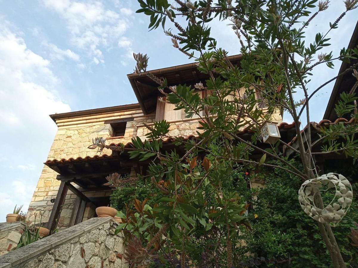 Vila Stone House Andromeda Psakoudia Exteriér fotografie