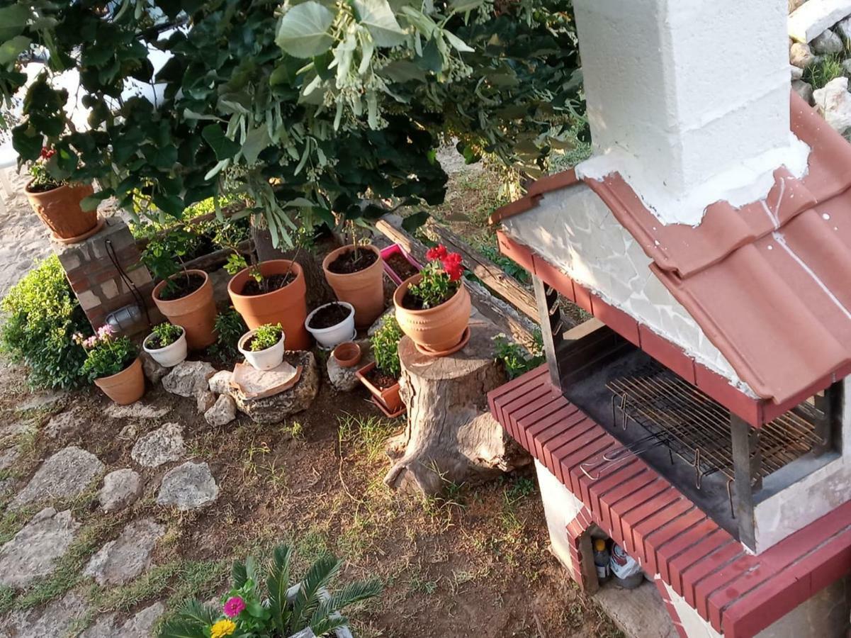 Vila Stone House Andromeda Psakoudia Exteriér fotografie