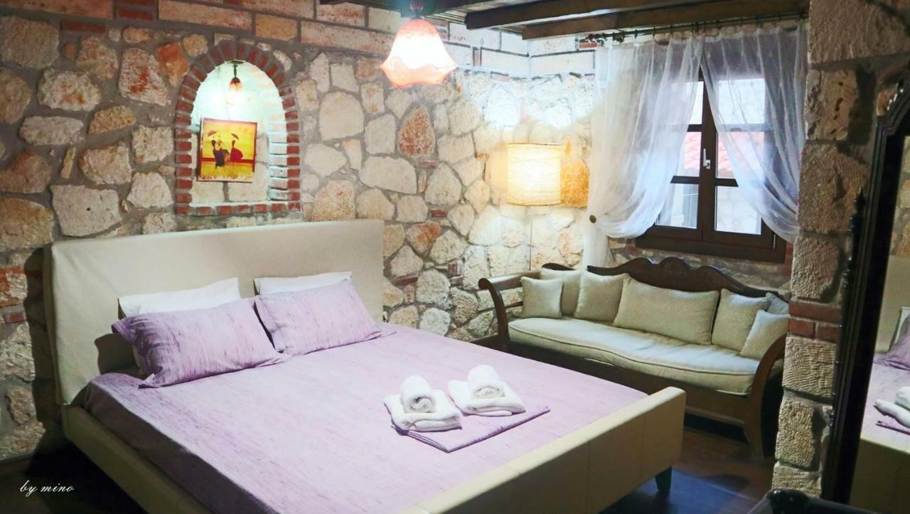 Vila Stone House Andromeda Psakoudia Exteriér fotografie