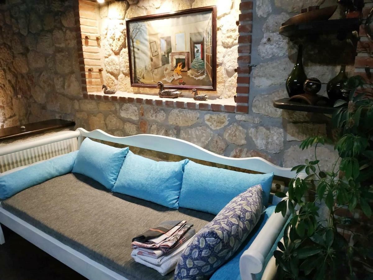 Vila Stone House Andromeda Psakoudia Exteriér fotografie
